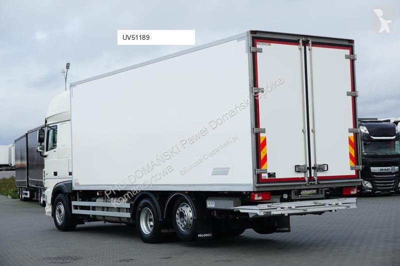شاحنة DAF XF 480 / E 6 / ACC / CHŁODNIA + WINDA...