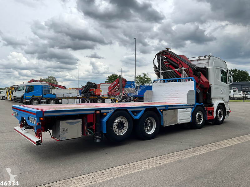 شاحنة Scania 580 8x2 V8 etarder Euro 6 HMF 50...