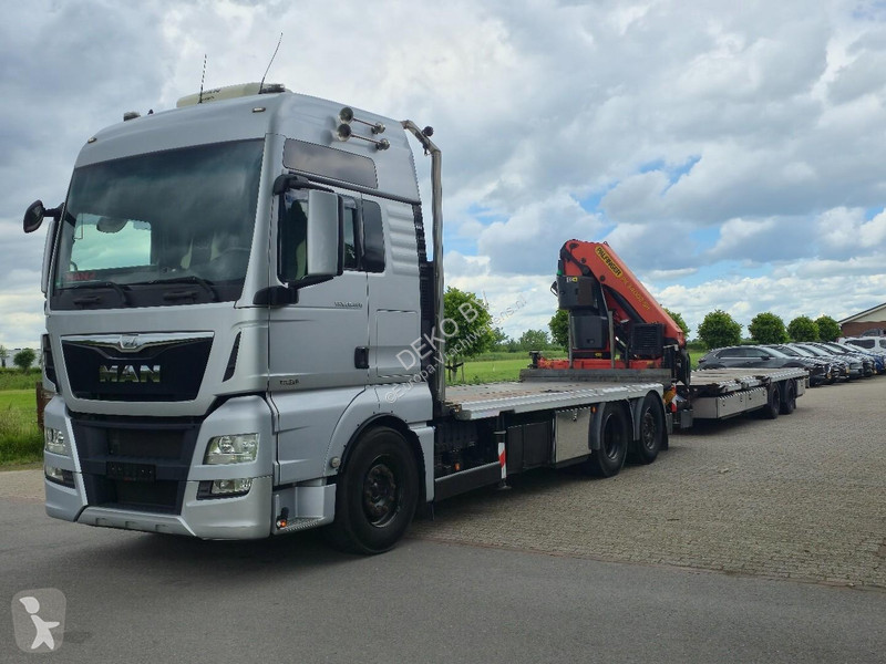 شاحنة MAN TGX 26400 CRANE TRUCK 34002 34tm...