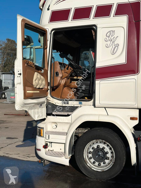 شاحنة Scania R520 6x2  4.Stock Menke Hubdach...
