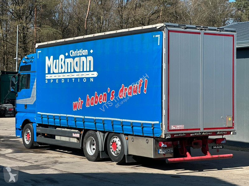 شاحنة MAN TGX 6x2 BL Plane & Retarder /EDSCHA