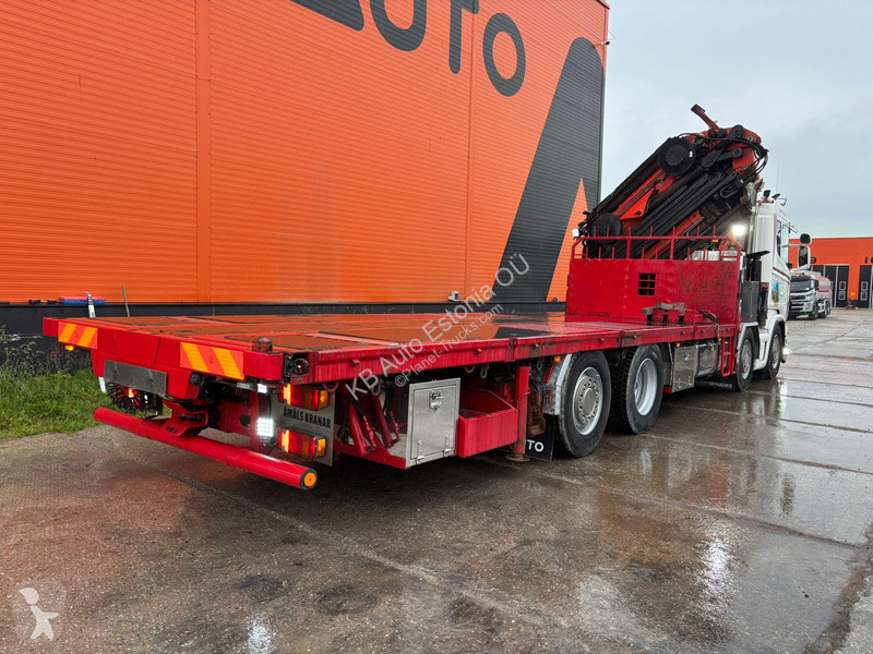 شاحنة Scania R 124 8x2*6 PK 72002 + JIB /...