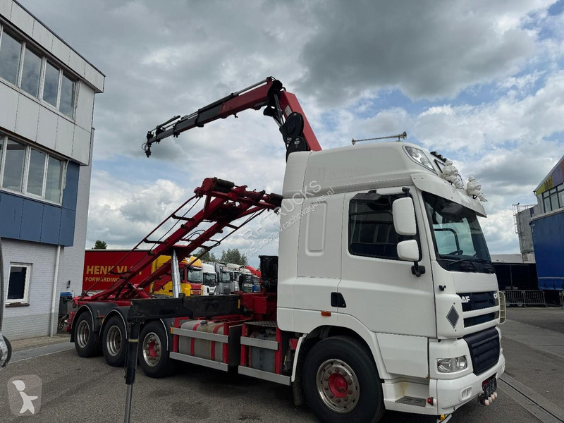 شاحنة DAF 85510 8X2 EURO 5 - HMF 2620-K5 +...