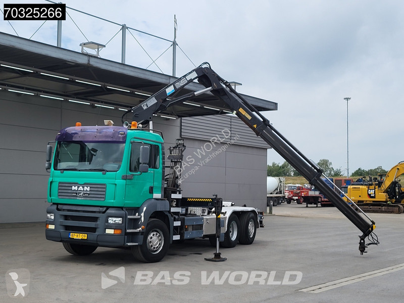 شاحنة MAN TGA TGA 6X2 HIAB 166B-2 CL Crane +...