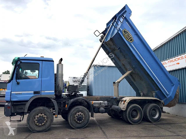 شاحنة Mercedes 4141 AK 8x8 MEILLER KIPPER...