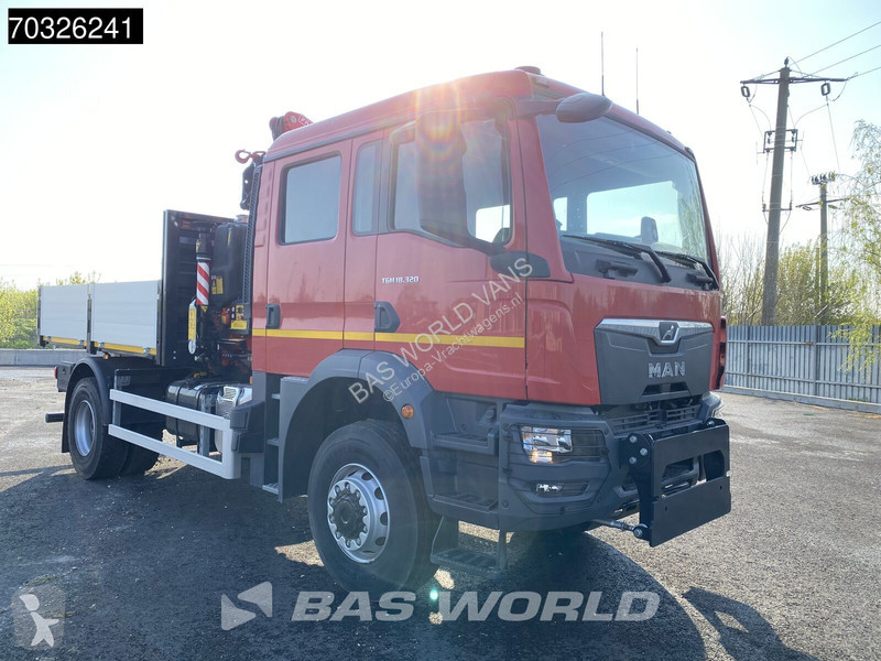 شاحنة MAN TGM 4X4 NEW! Double cabin Fassi F115...