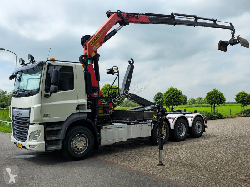 شاحنة DAF 410 FAQ PALFINGER CRANE 22TM!! REMOTE...