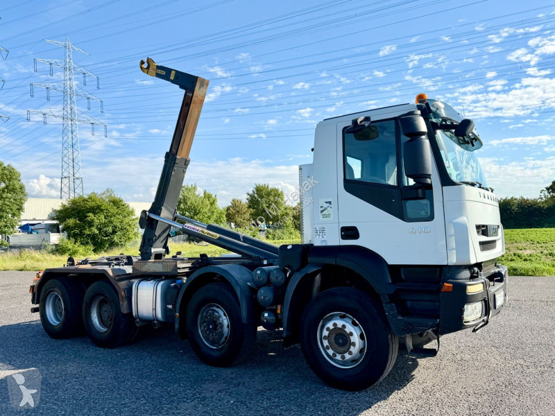شاحنة Iveco TRAKKER 410 8x4 Palfinger Abrollkipper