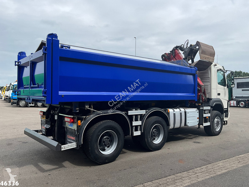شاحنة Volvo FMX 460 6x6 Euro 6 HMF 16 Tonmeter...