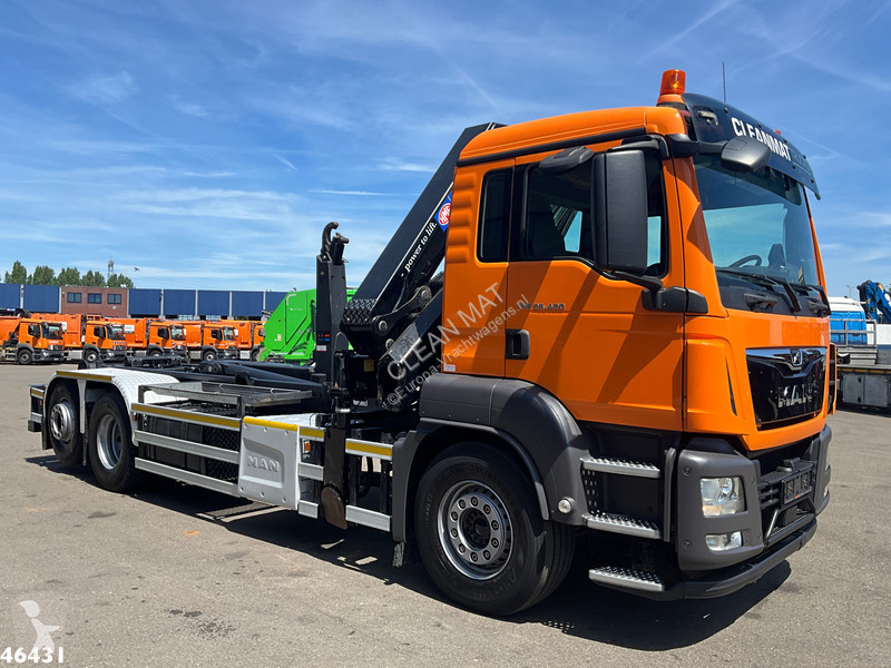 Camion MAN 26.420 Euro 6 HMF 21 Tonmeter...