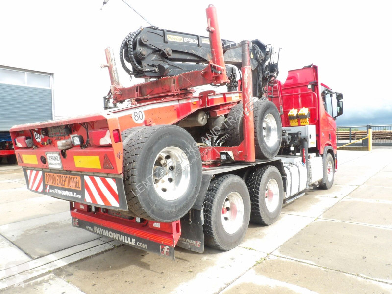 شاحنة Scania R650-6X4-EPSION 260-FAYMONVIE-TOP