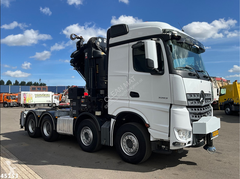 شاحنة Mercedes 3253 8x4 Hiab 105 Tonmeter...