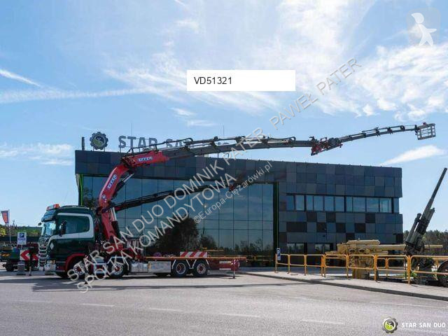 شاحنة Scania R490 8x2 EFFER 955 Fly Jib Winch...