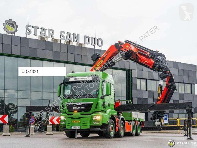 شاحنة MAN TGS 35.500 8x4 Palfinger PK 135.002...