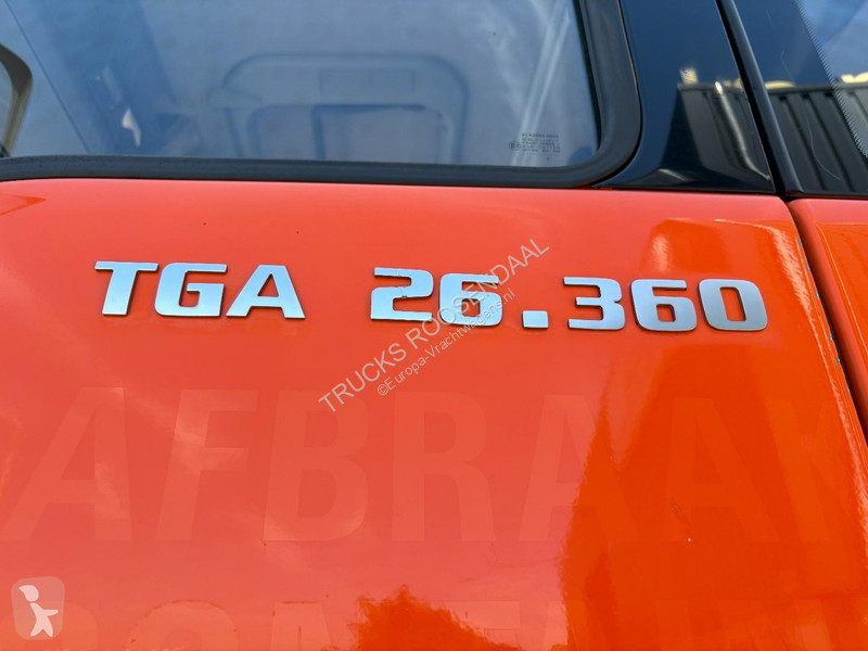 شاحنة MAN TGA + 6X4 + HOOK ARM SYSTEM + MANUAL...