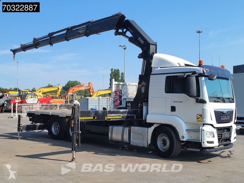 شاحنة MAN TGS 6X4 HIAB 477 EP-5 HIDUO Crane...