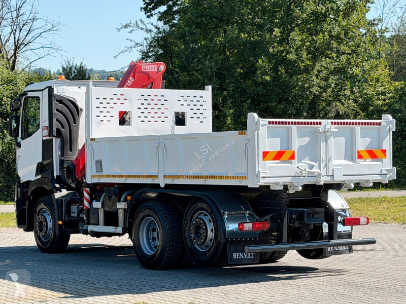 Камион Renault C 380* KIPPER 4,50 m* KRAN/FUNK...