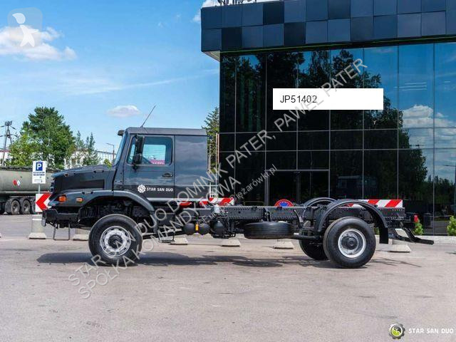 Ciężarówka Mercedes 1833 4x4 chassis frame camper