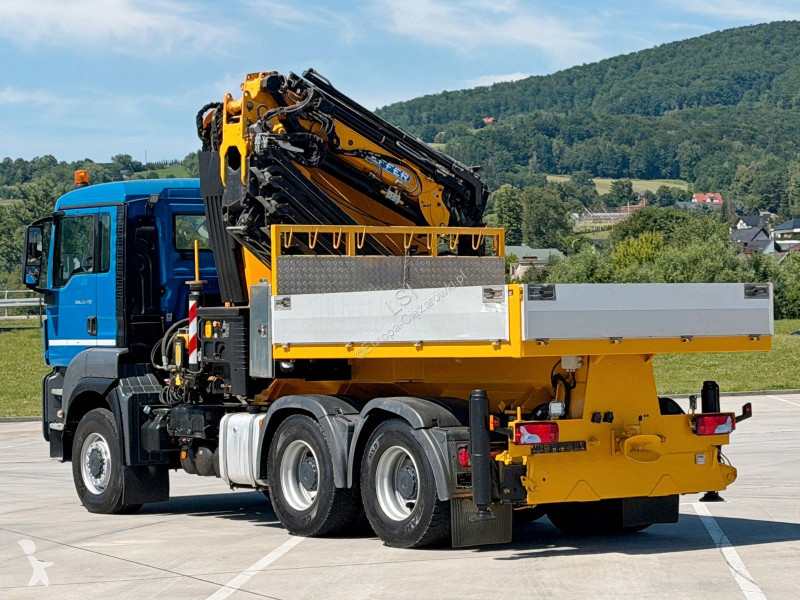 شاحنة MAN TGS *Sattelzugmaschine + KRAN/FUNK * 6x6