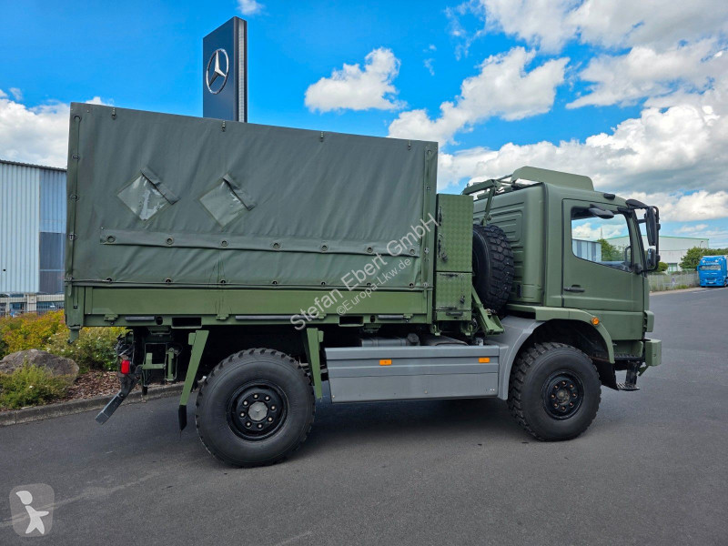 شاحنة Mercedes 1018 A 4x4 Pritsche Plane...