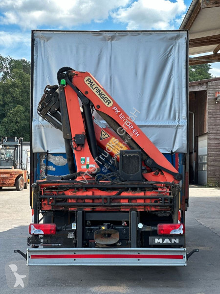 شاحنة MAN 18.340 4x2 BL Curtainsider/PALFINGER...