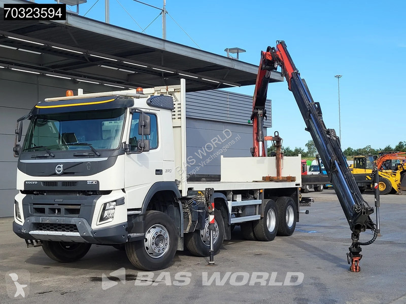 شاحنة Volvo FMX 370 8X4 Palfinger PK22002-EH...