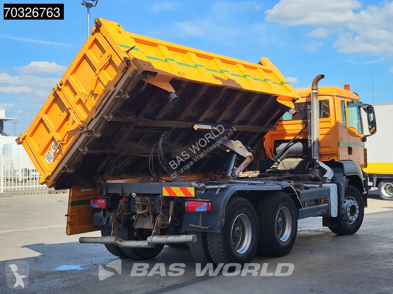 شاحنة MAN 33.400 6X4 10m3 2-way tipper Steel...