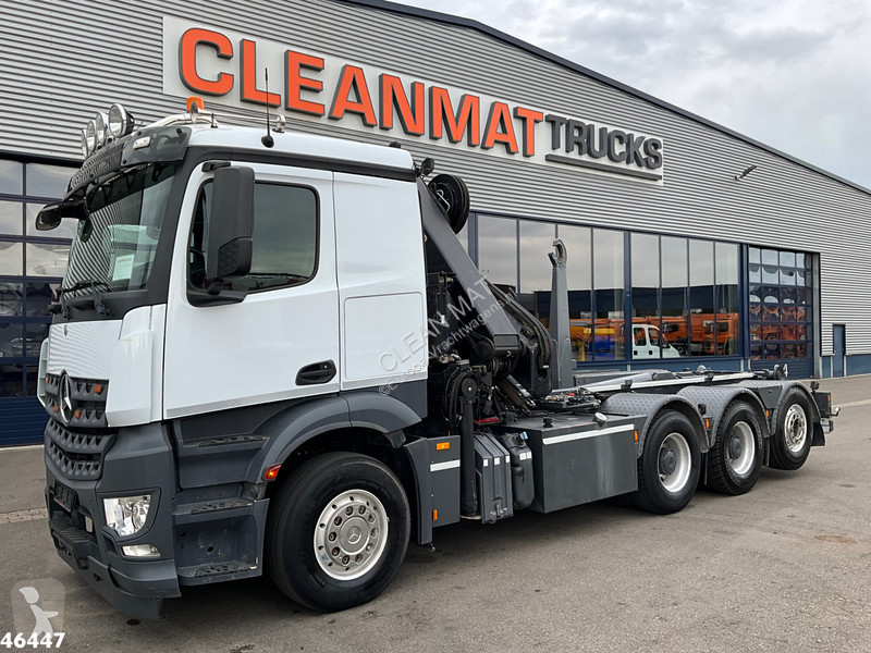 Camion Mercedes 3251 8x4 Euro 6 HIab 28...