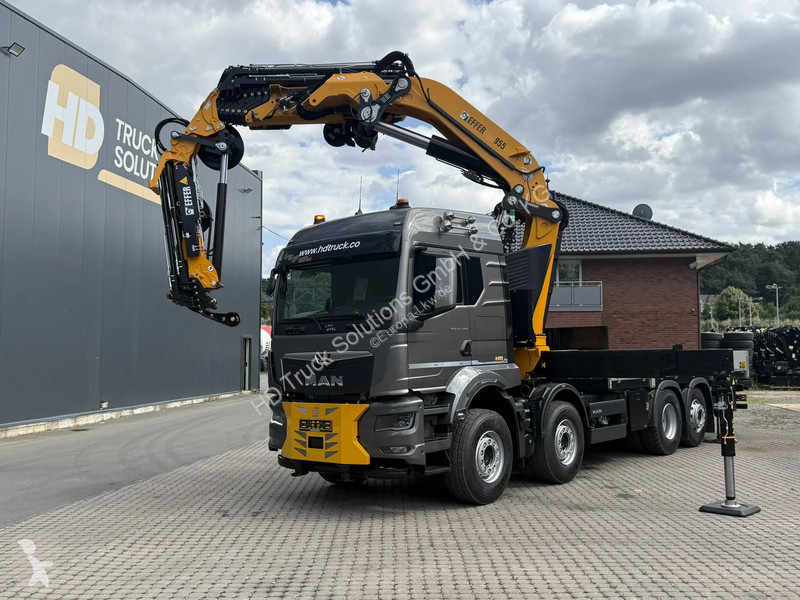 شاحنة MAN 35.520  35.520 8X2 Hiab EFFER 955-8s...