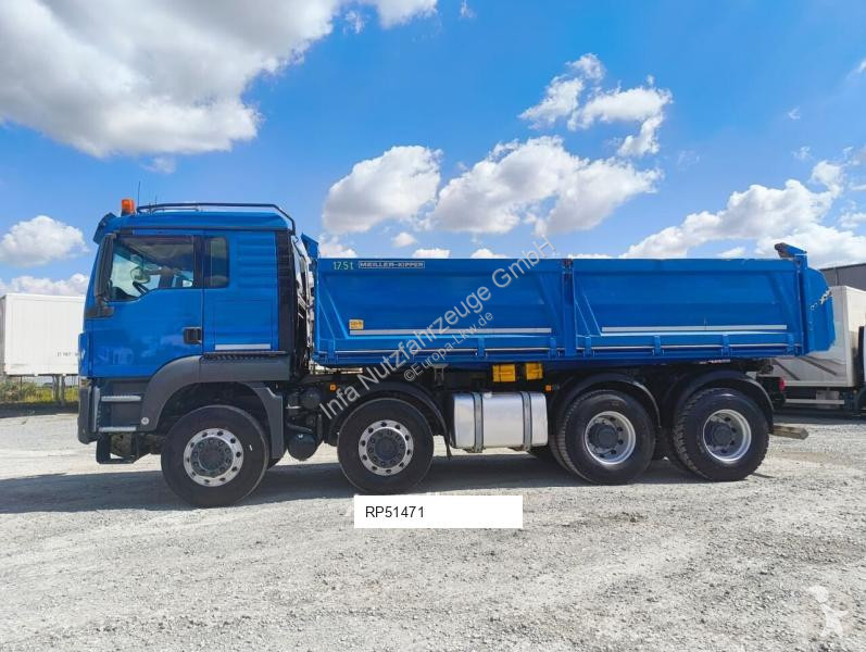 Lastbil MAN TGS 35.460 Kipper 42.460 8x4 AHK (44)