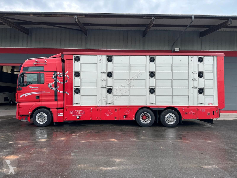 شاحنة MAN TGX 3.Stock FINKL /Hubdach/Tränke/Waage