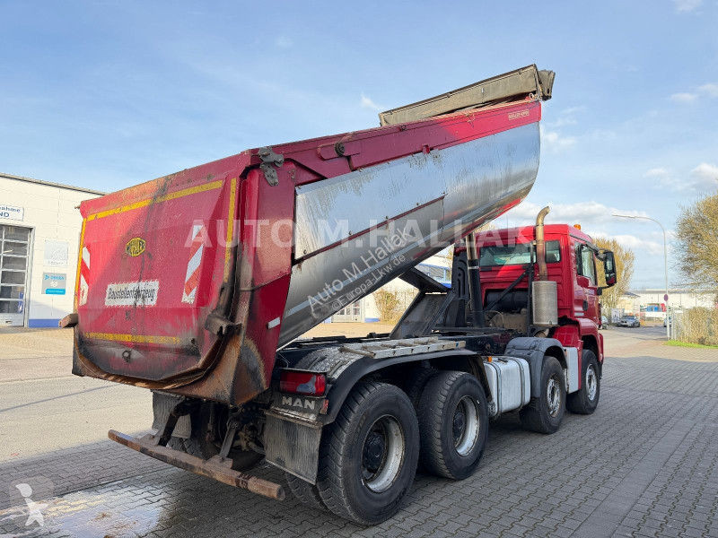 شاحنة MAN TGS / 8x4 MEILLER Thermomulde RETARDER