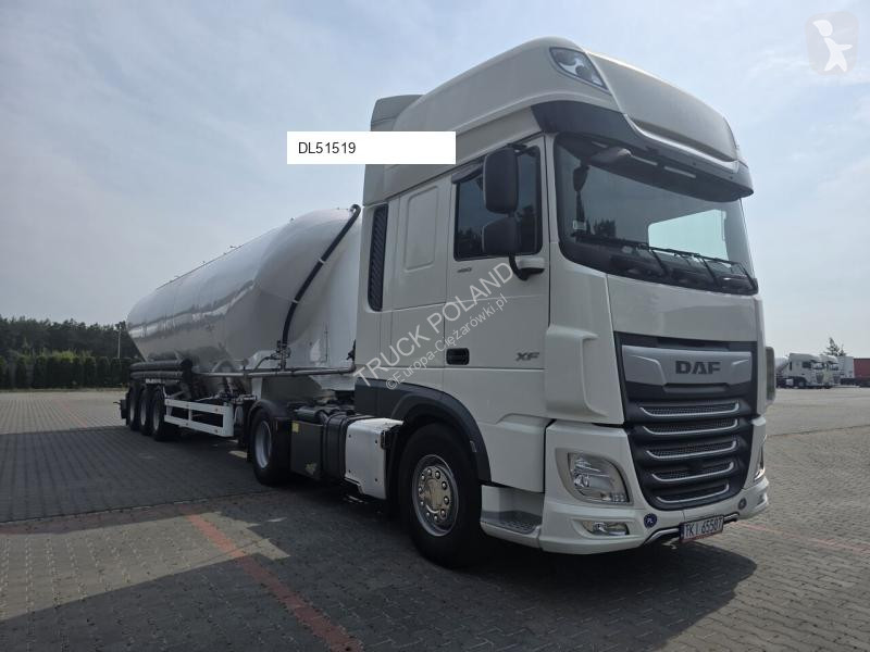 Lastbil Spitzer DAF WELGRO blower + Spitzer...