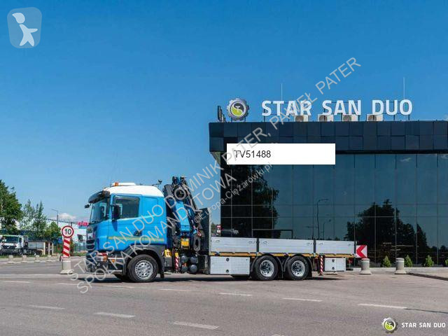 شاحنة Scania G440 6x4 PALFINGER PK 34002 SH Fly...