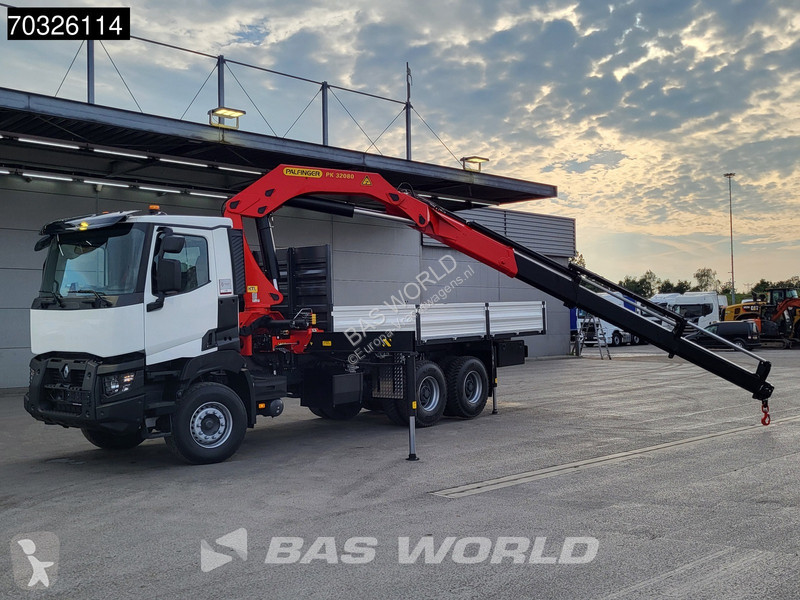 شاحنة Renault K 6X4 NEW! EURO 3 Palfinger...