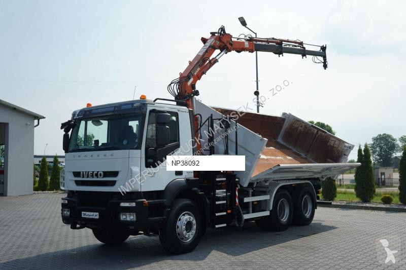 شاحنة Iveco TRAKKER 410 / 6X4 / 2 STR. WYWROTKA...
