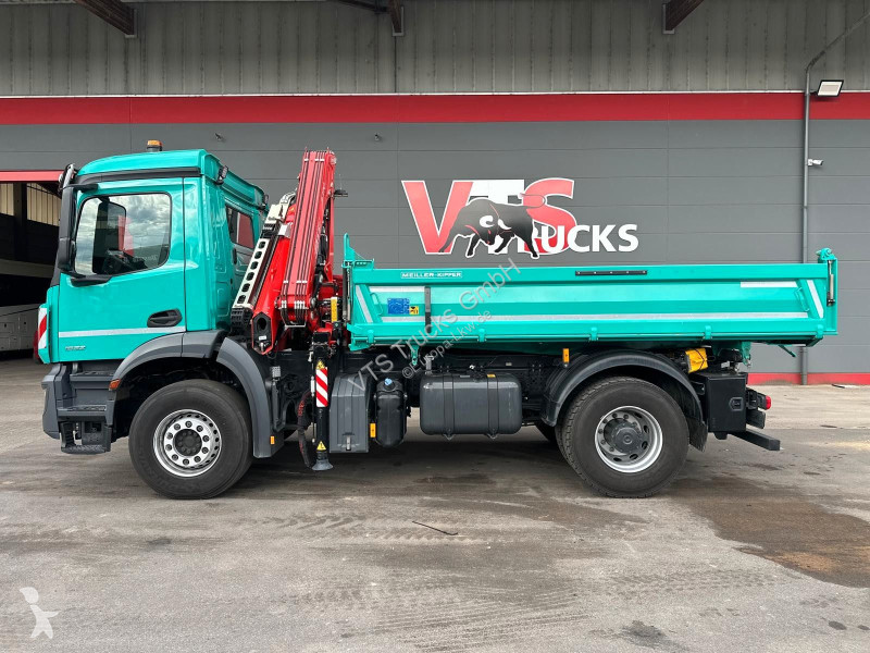 Camión Mercedes 1832 K 4x2 MEILLER & FASSI...