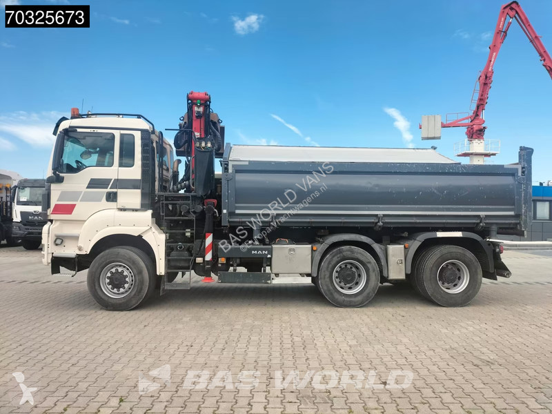 شاحنة MAN 33.360  6X6 Palfinger Q170Z95TR Crane...