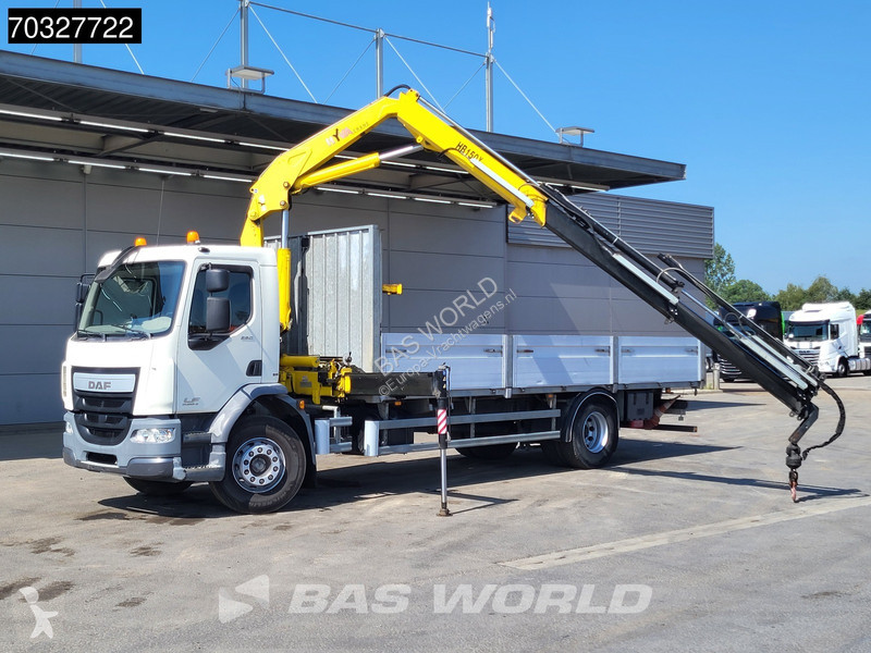 شاحنة DAF 250 4X2 Hyva Crane Remote Euro 6