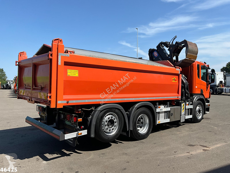 Kamion Scania 320 HMF 14 Tonmeter Z-kraan Just...