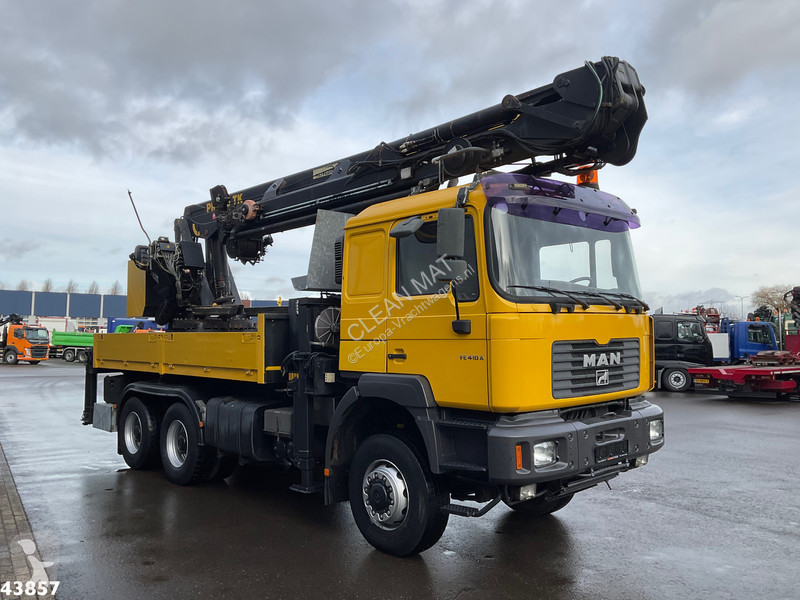 Lastbil MAN 6x6 Full Steel Manual Palfinger 68...