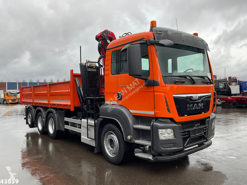 شاحنة MAN 35.400 8x4 Euro 6 Palfinger 17...