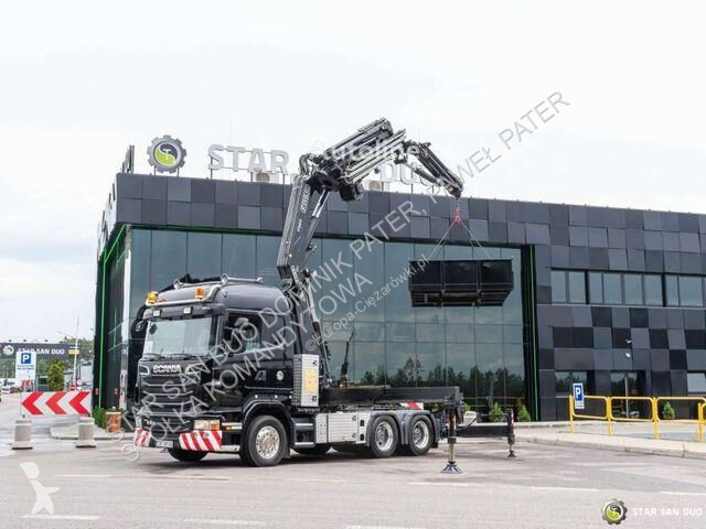 Камион Scania R480 6x4 FASSI F660RA.2.26...