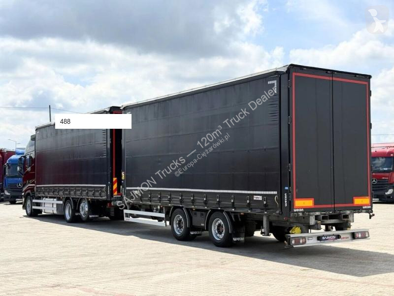 شاحنة Volvo FH 460 / ZESTAW TANDEM 120M3 /...