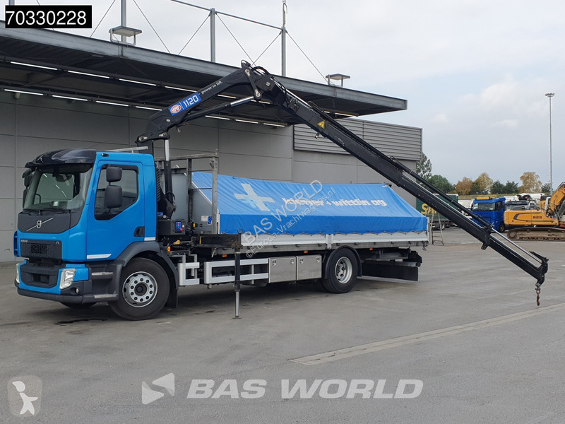 شاحنة Volvo 280 4X2 18tons truck HMF 1120K-RC...