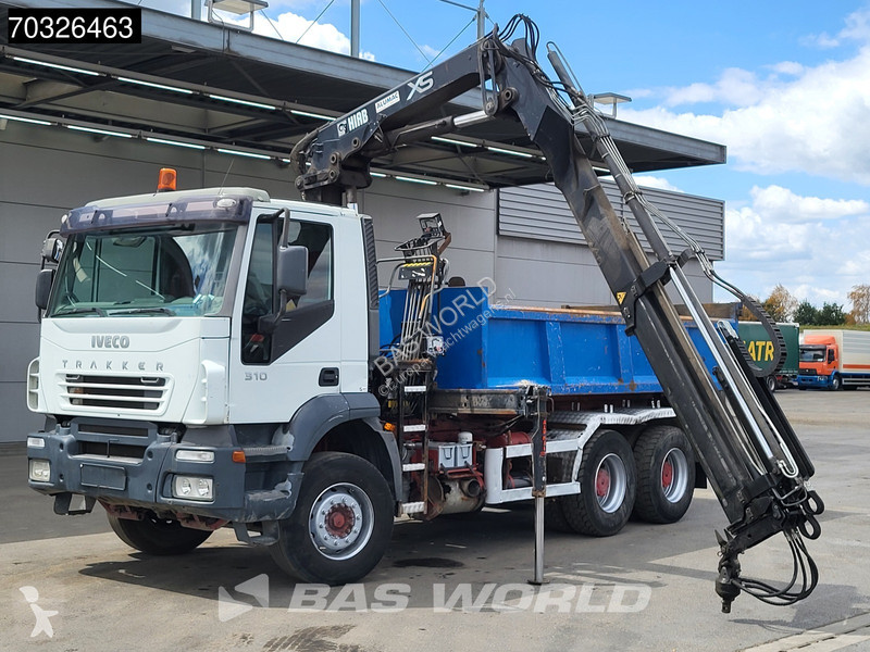 شاحنة Iveco 310 6X4 HIAB 122 Duo Kran Crane 8m3...