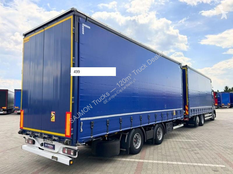 شاحنة Scania SUPER / S460 / ZESTAW TANDEM 120M3...