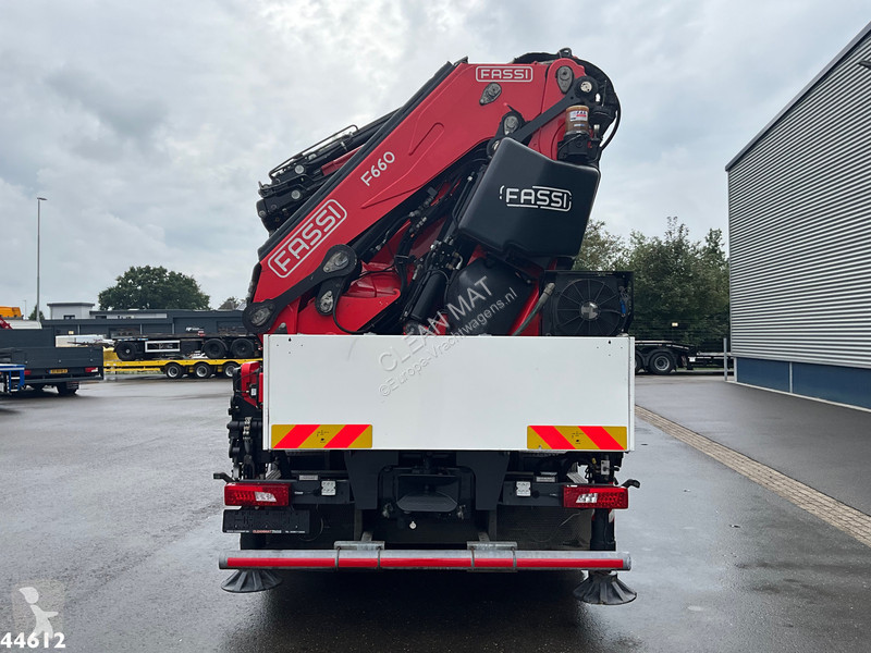 شاحنة Scania 450 8x4 Euro 6 Fassi 66 Tonmeter...
