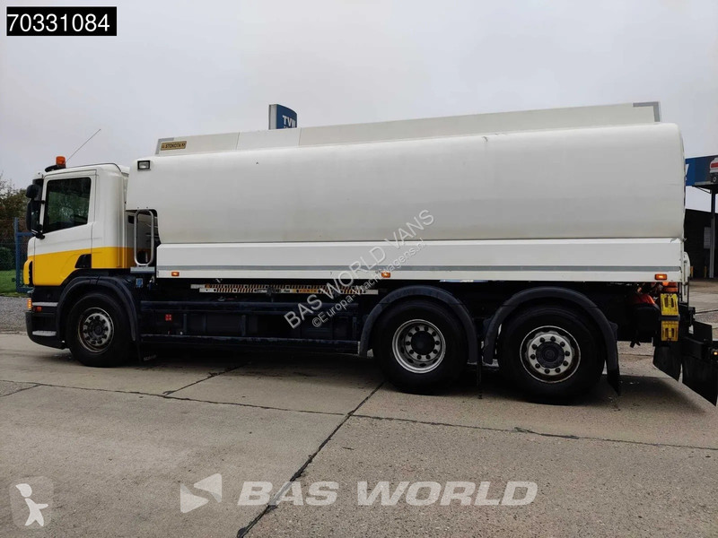 شاحنة Scania P400 6X2 STOKOTA Fuel tanker 4...