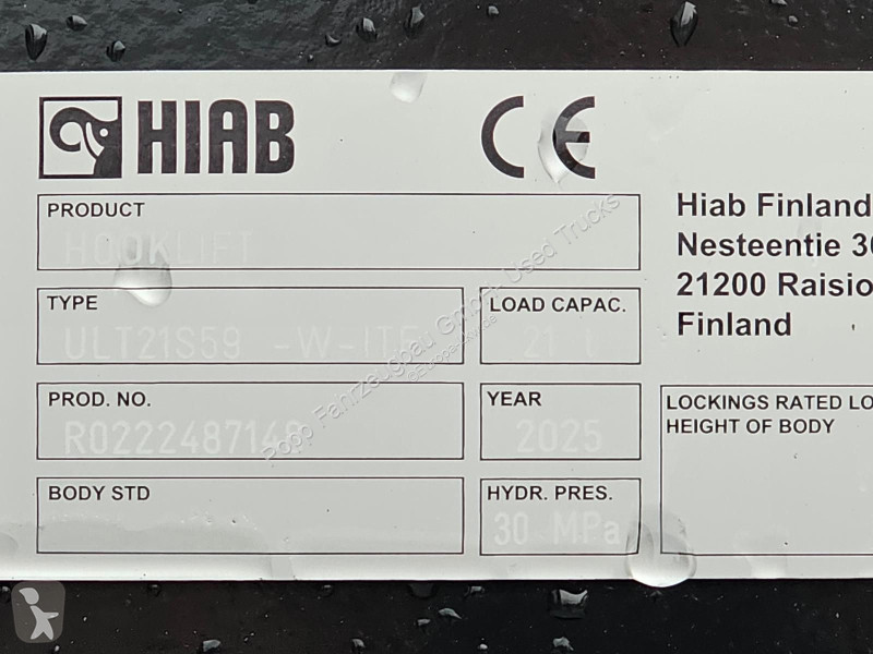 شاحنة Volvo 460 6x2 TC *HIAB ,VDS,Kamera,...